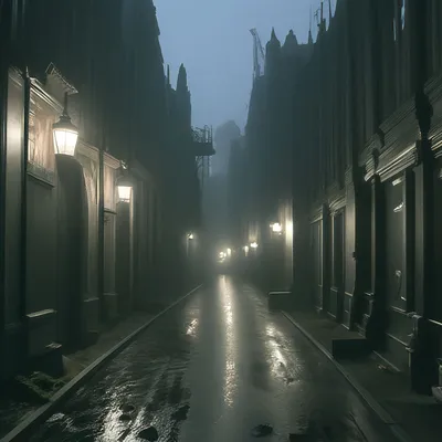 Темный переулок» — создано в Шедевруме