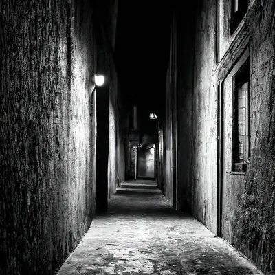 Темный переулок, 18 век, реализм, …» — создано в Шедевруме