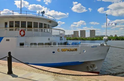 Теплоход \"Сергей Образцов\" (ранее \"Н.Г.Славянов\") - rivertravel - речные  круизы и путешествия