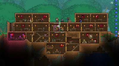 Дом бомжа в террарии | Terraria {Rus} Amino