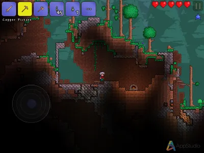 App Store] Terraria. Добываем ресурсы и строим дома – Проект AppStudio