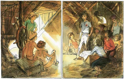 Книга Тимур и его команда иллюстрации О Зубарева купить по цене 286 ₽ в  интернет-магазине Детский мир