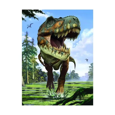 Иллюстрация Персонажа Мультфильма Тираннозавр Векторное изображение  ©blueringmedia 657546432