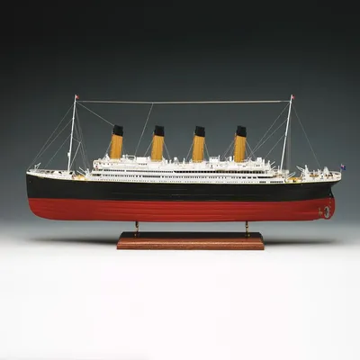Модель корабля Титаник (дерево) 35см купить в Москве в интернет магазине  \"Волна Подарков\" с Доставкой по России