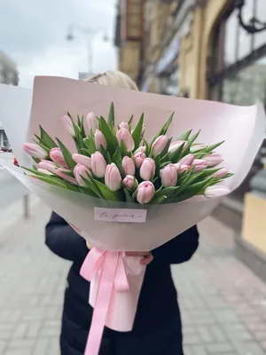 Тюльпаны в руках: красивые фото