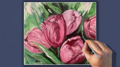 Watercolor Pink Tulips Watercolor Flowers, Art Flowers, Розовые тюльпаны  акварель обои | Flower painting, Watercolor flower art, Tulips art