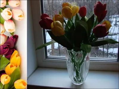 Картина \"Тюльпаны, тюльпан, цветы\" для интерьера на стену / Декор в дома,  спальню, на кухню, детскую комнату, 125 см х 62 см - купить по низкой цене  в интернет-магазине OZON (856598743)