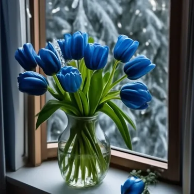 Фото Тюльпаны Цветы вазе Много