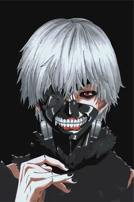 Плакат \"Токийский гуль, Кэн Канэки в маске, Tokyo ghoul\", 60×43см  (ID#810508621), цена: 190 ₴, купить на Prom.ua