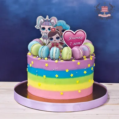 Торт с куклами ЛОЛ / Cake LOL - YouTube