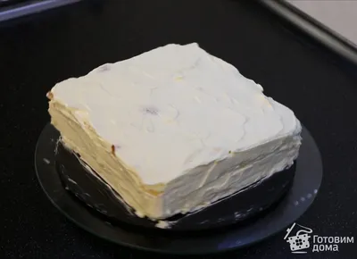 Delicious cake Napoleon with cream \"Diplomat\" - YouTube