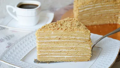 Торт Рыжик классический с заварным кремом рецепт с фото пошагово - 1000.menu