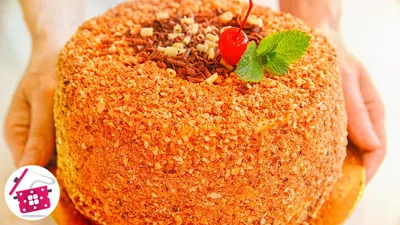 Вкусный и многим полюбившийся торт «Рыжик». Лучший тортик! | Идеи для блюд, Рецепты  тортов, Еда