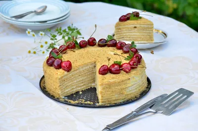 Готовим торт рыжик по классическому рецепту | Еда от ШефМаркет | Дзен