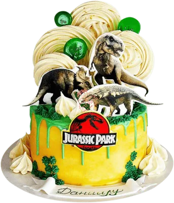 Торт \"динозавры в космосе\" - детские торты — на заказ в городе Новосибирск