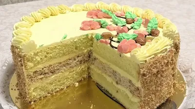 Простой шоколадный бисквитный торт - рецепт Бабушки Эммы