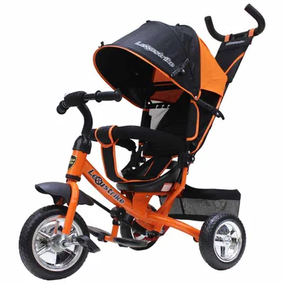 Lexus Trike Детский трехколесный велосипед, цвет / черный с оранжевым -  детские велосипеды купить в Сочи