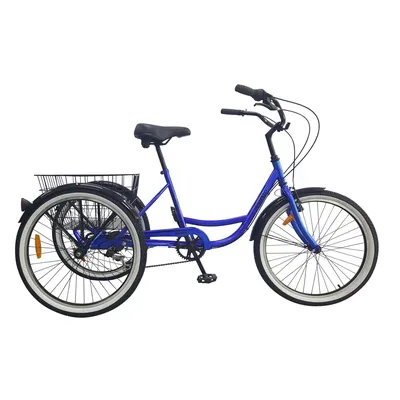 Трехколесный велосипед Moby Kids Лучик 9/7, EVA, красно-голубой 649083 -  выгодная цена, отзывы, характеристики, фото - купить в Москве и РФ