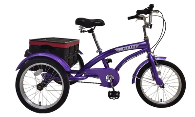 Детский трехколесный велосипед Scout 16 дюймов, одна скорость - BuyTricycle
