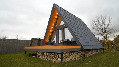 9 очаровательных треугольных домов, в которых хочется жить | ivd.ru