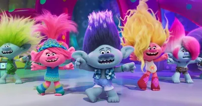 Купить игровой набор Trolls 4 героя, цены на Мегамаркет