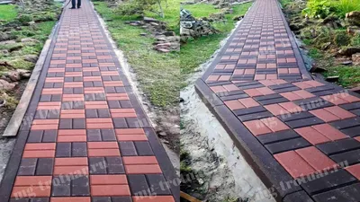 Оптимальная ширина садовой дорожки из тротуарной плитки. Способы ее  оформления на даче Полезная информация о тротуарной плитке | укладка  тротуарной плитки своими руками | Затирка швов | Щебень для укладки  брусчатки