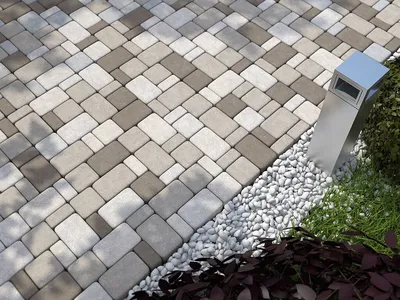 Красивая фотография тротуарной плитки для вашего дома