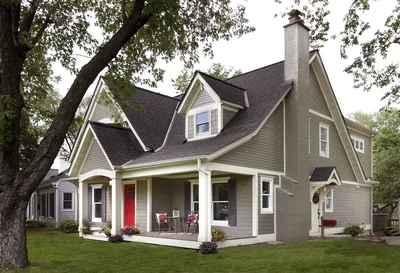 Как подобрать цвет дома и крыши: отделка дома сайдингом снаружи двух цветов  - полезные статьи