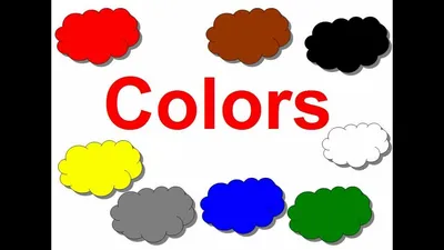 Colours — тема «Цвета» на английском для детей