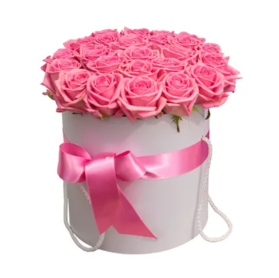 Цветы в коробке \"Бежевые розы\" с доставкой по Пензе от 3190 руб.