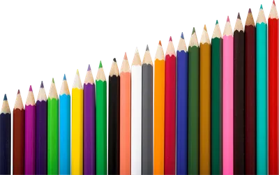 Цветные карандаши в png без фона