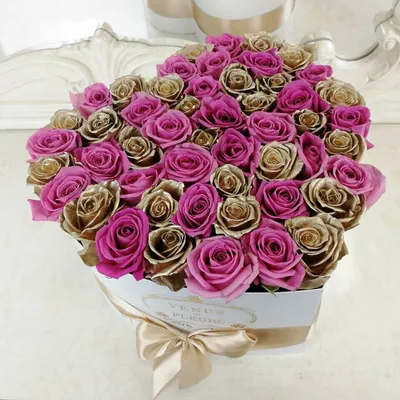 Розы в коробке \"Доброго утра\" за 9 590 руб. | Бесплатная доставка цветов по  Москве