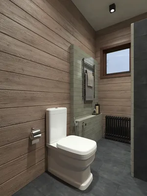 Санузел | Деревянные дома, Желтые ванные комнаты, Проект деревянного дома