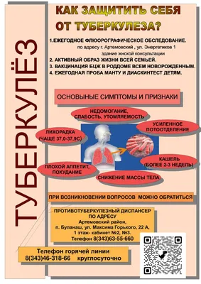 ТУБЕРКУЛЁЗ У ДЕТЕЙ И ВЗРОСЛЫХ (ПРОБА МАНТУ) Туберкулез – широко  распространенное во всем мире инфекционное заболевание. Это одно из самых…  | Instagram