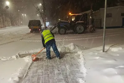 В населенных пунктах района ведется уборка снега | 04.12.2023 | Новости  Гаврилова Посада - БезФормата