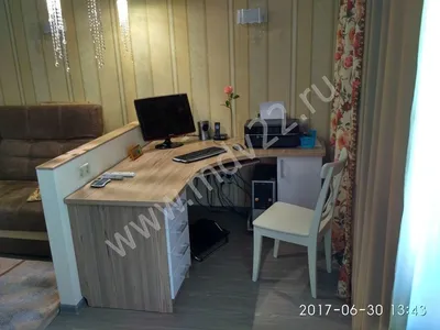 Стол компьютерный угловой Интел-9 (Ясень шимо темный/Ясень шимо светлый)  купить в Хабаровске по низкой цене в интернет магазине мебели