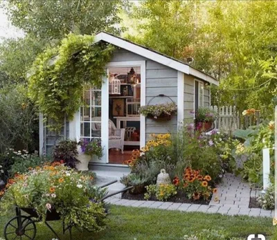 Купить садовый домик для дачи недорого с установкой за 1 день - Уютная дача