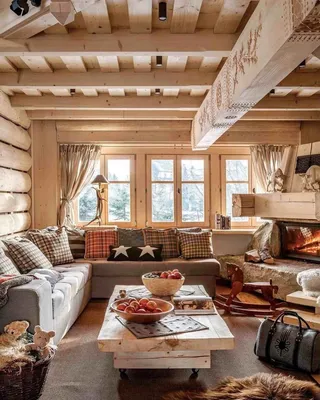 Самый уютный дом - деревянный дом. | Décoration intérieure chalet, Maison  en rondins, Maison chaleureuse