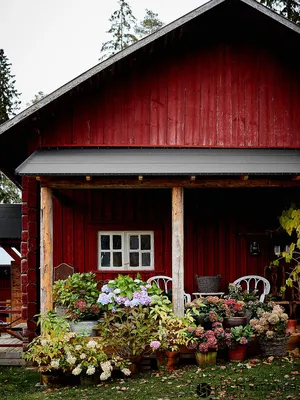 Уютный и стильный деревенский дом дизайнеров в Финляндии 〛 ◾ Фото ◾ Идеи ◾  Дизайн