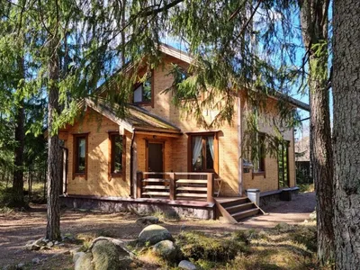 Уютный деревянный дом - 60 фото