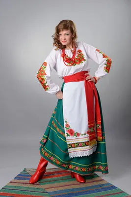 Украинский национальный костюм для женщин №19 (FS-0019) - купить в УКРМОДА  - интернет-магазин вышиванок в Украине