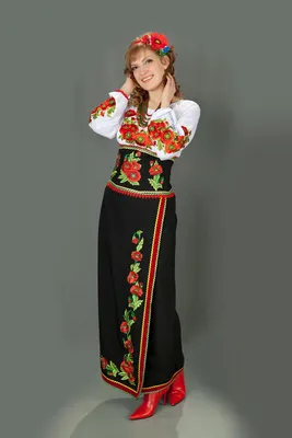 Украинский национальный костюм для женщин №83 (FS-0083) - купить в УКРМОДА  - интернет-магазин вышиванок в Украине