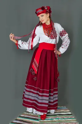 Украинский национальный костюм для женщин №75 (FS-0075) - купить в УКРМОДА  - интернет-магазин вышиванок в Украине