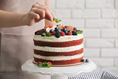 Легкий декор тортов дома | Домашний торт на заказ