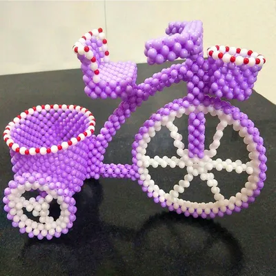 Купить Ткачество своими руками, креативные украшения для велосипеда,  украшение для дома, артефакт из бисера, набор материалов для изготовления  бусинок | Joom