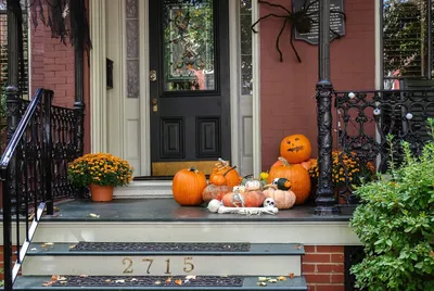 Украшение и декор дома на Хэллоуин — 13 ужасных идей