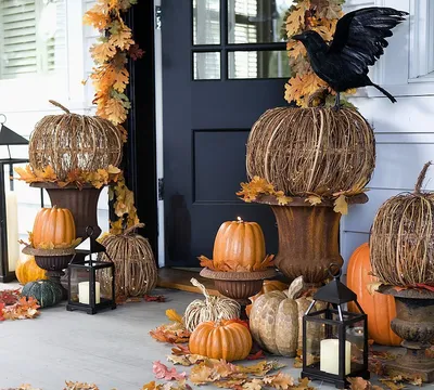 Как украсить дом на Хэллоуин (Halloween) | Декор дома на Хэллоуин своими  руками!