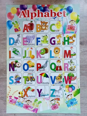 Русский алфавит для детей с картинками | Алфавит, Для детей, Молния маккуин