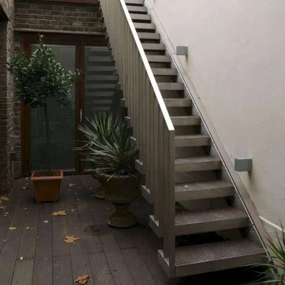 Отделка уличной лестницы из бетона и как правильно выбрать материал
