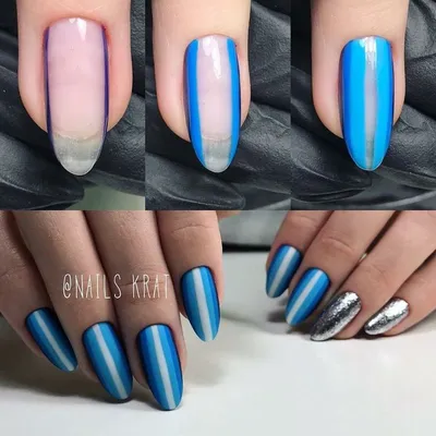 Пошаговый маникюр | Уроки дизайна ногтей | Manicure, Nail art designs,  Faded nails